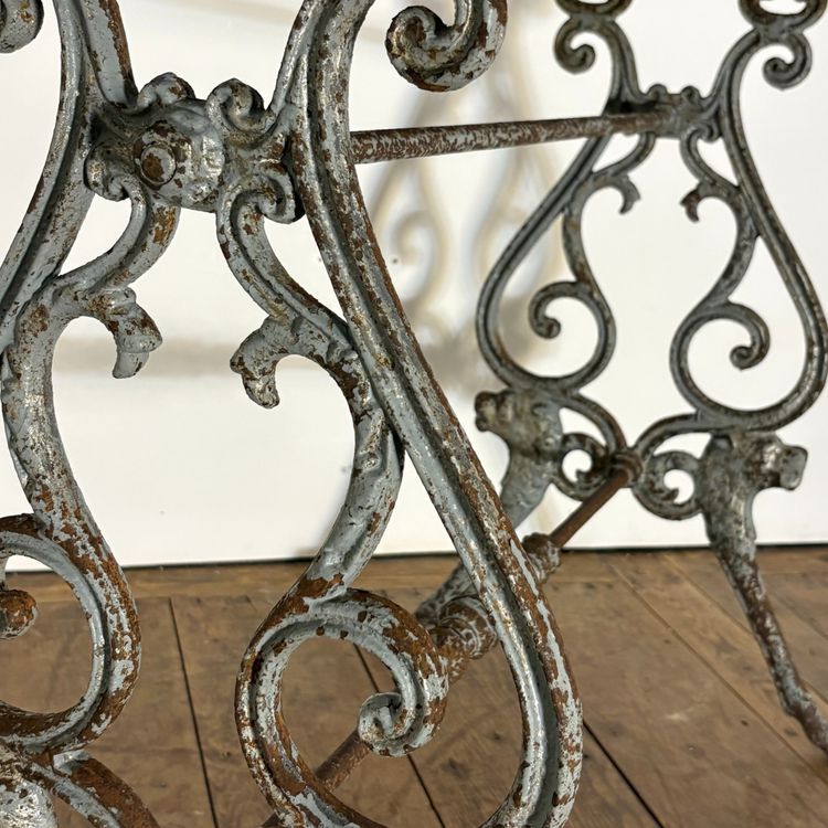 19th century cast iron table