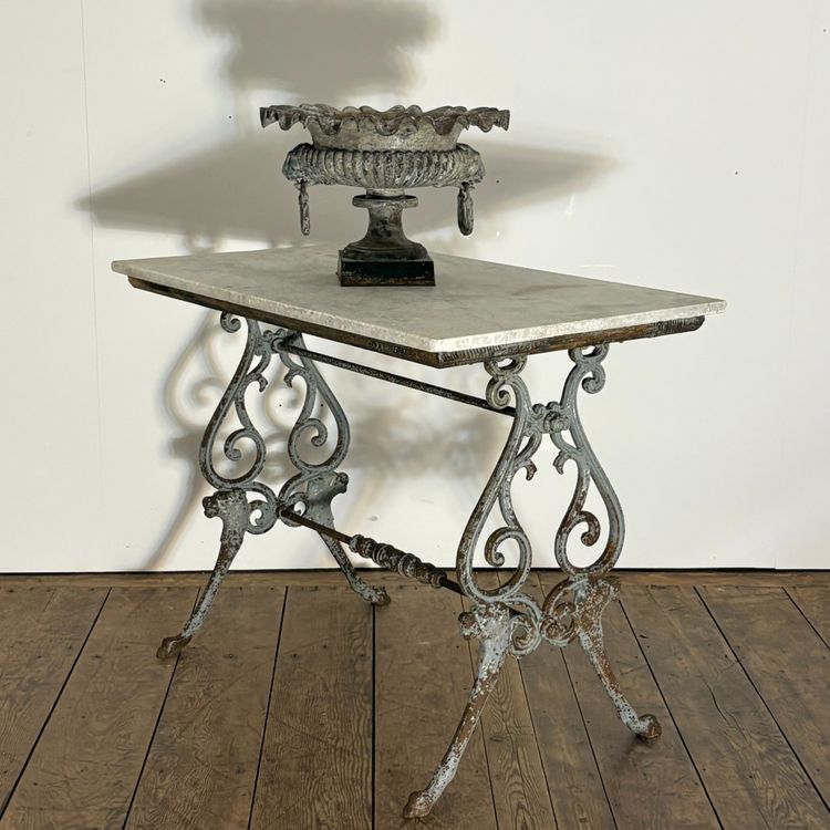 19th century cast iron table