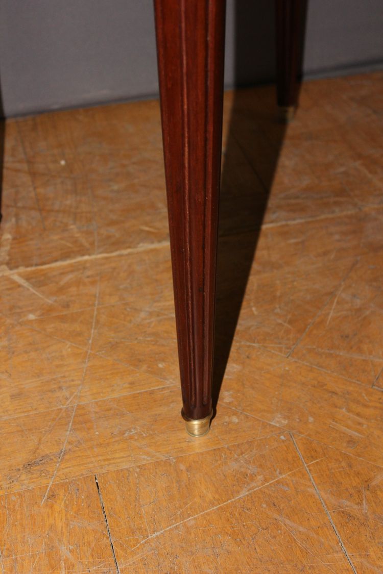 Table Bouillotte Louis XVI en Acajou XIXe
