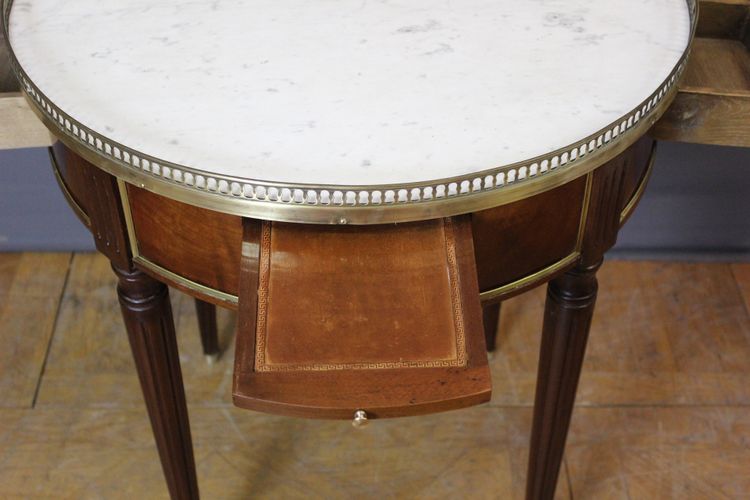 Table Bouillotte Louis XVI en Acajou XIXe