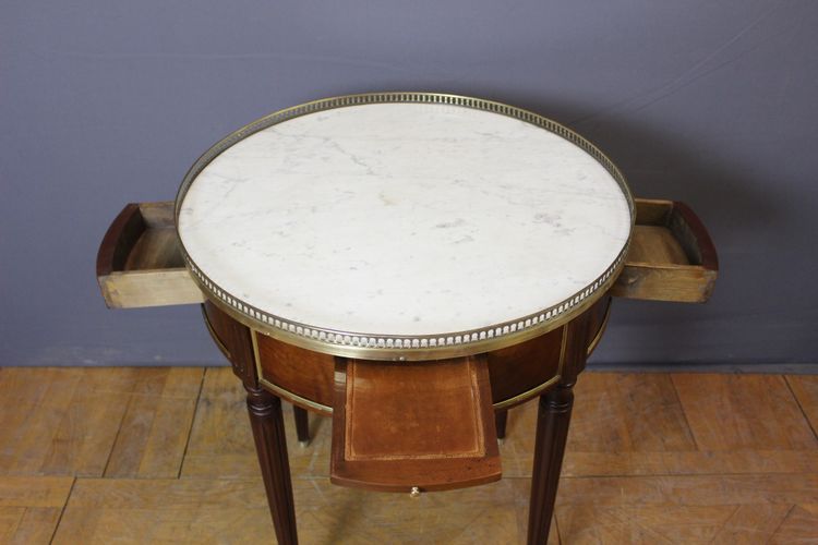 Table Bouillotte Louis XVI en Acajou XIXe