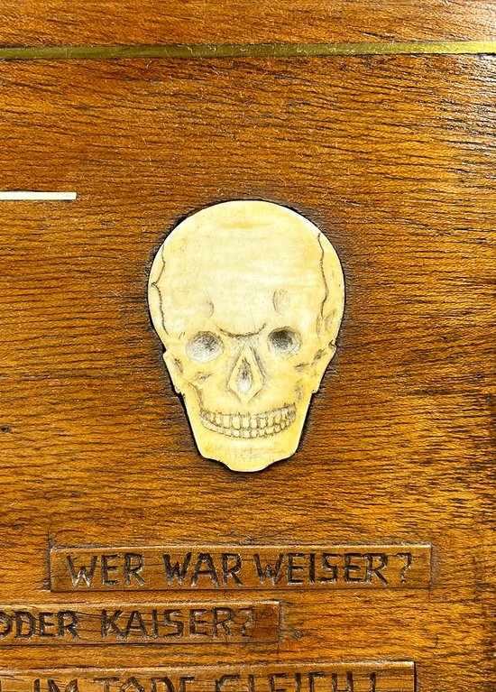 ANONYMOUS (monogrammed AZ on the back lower right) - Ob Arm Ob Reich im Tod gleich - 1945-1946