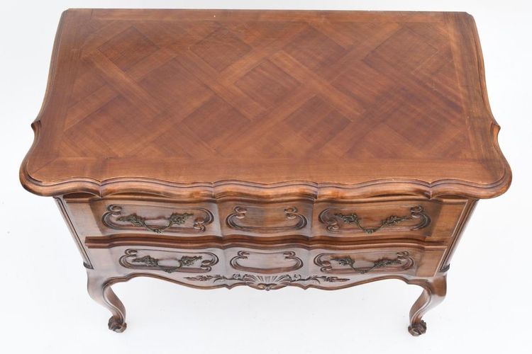 Commode  merisier style Lois XV