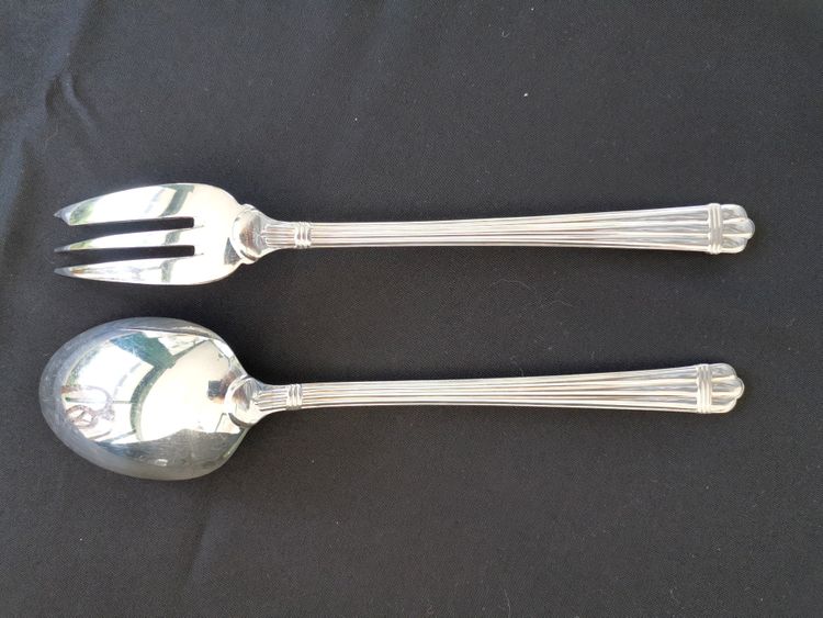 Servizio da portata Christofle Aria placcato in argento