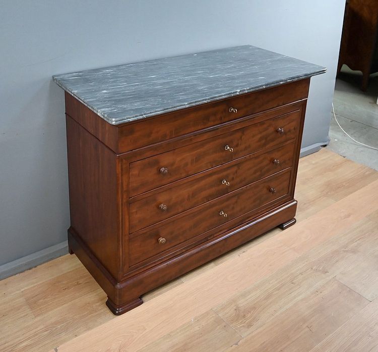 Commode en Acajou, style Louis-Philippe - Fin XIXe