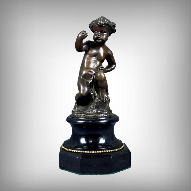 Coppia di putti in bronzo - Parte 2, XIX secolo