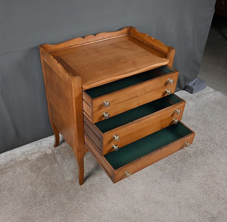 Argentier Petite Commode en Noyer Massif - 1940