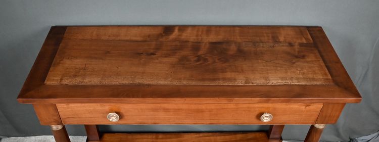 Console en Merisier, style Empire - Milieu XIXe