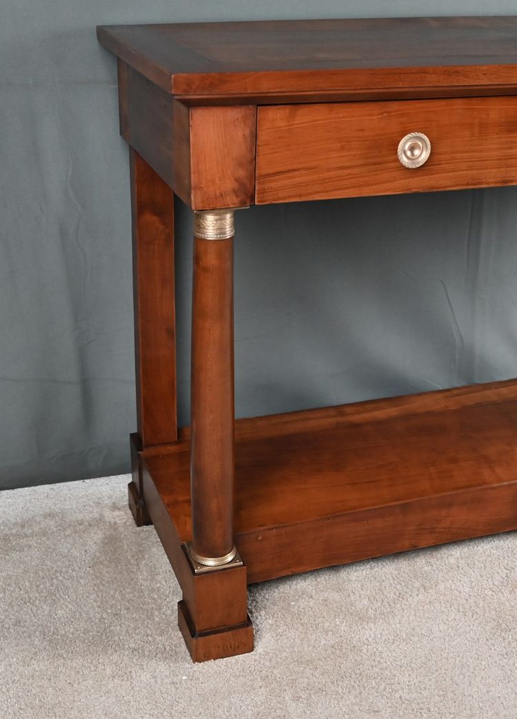 Console en Merisier, style Empire - Milieu XIXe