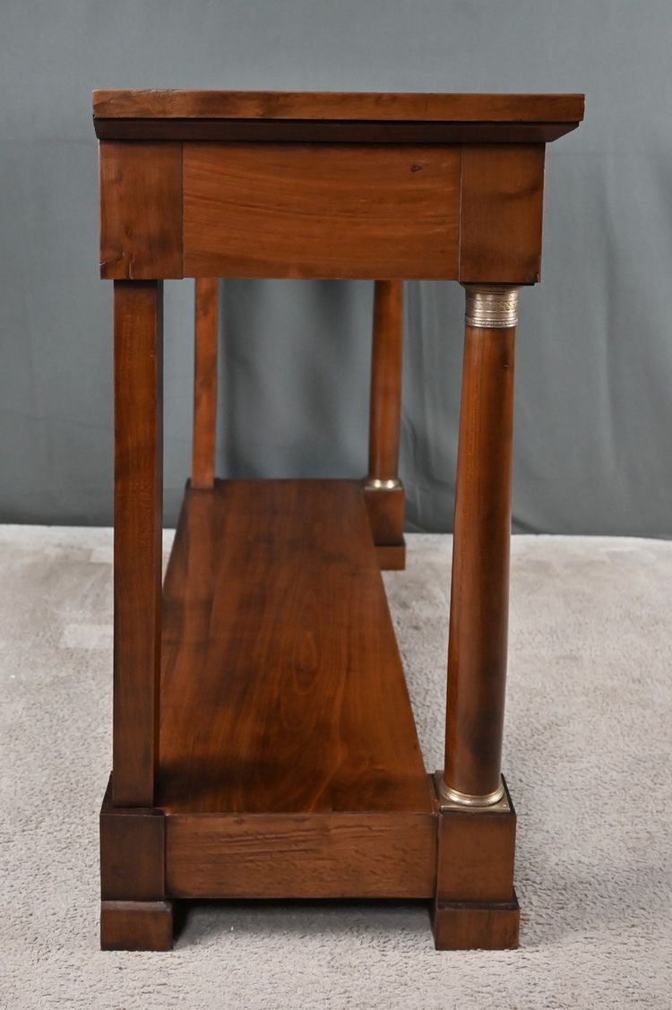 Console en Merisier, style Empire - Milieu XIXe