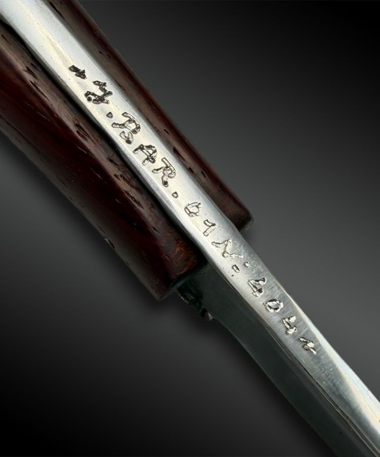 Messer, signiert J. Bar – Frankreich – 20. Jahrhundert