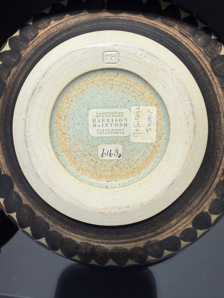Harrison Mcintosh ensemble de 4 pièces en grès Mid-century
