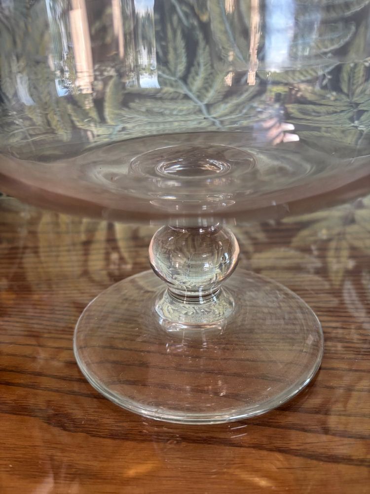 Coupe en  Verre Soufflé Bouche La Rochère - Verrerie Artisanale