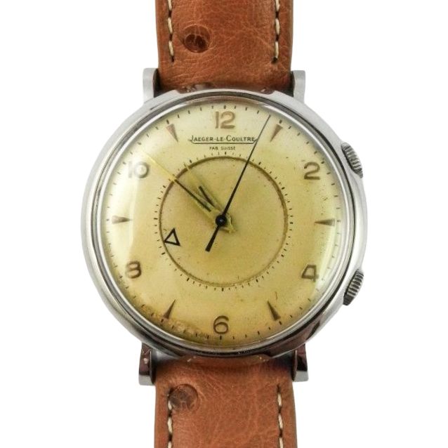Jaeger-LeCoultre Memovox – Montre-réveil Mécanique en Acier – Circa 1950