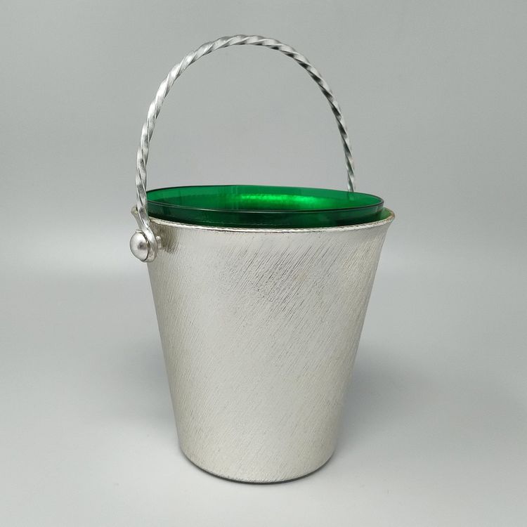 1960s Mid-Century Modern Italian Ice Bucket by Giovanni Alessi (FAO)