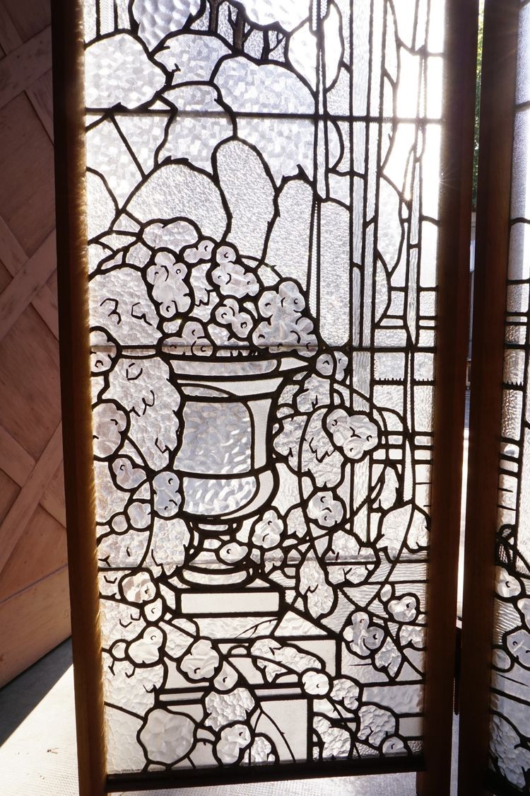 Vitrail - Vitraux - Paravent Art Déco