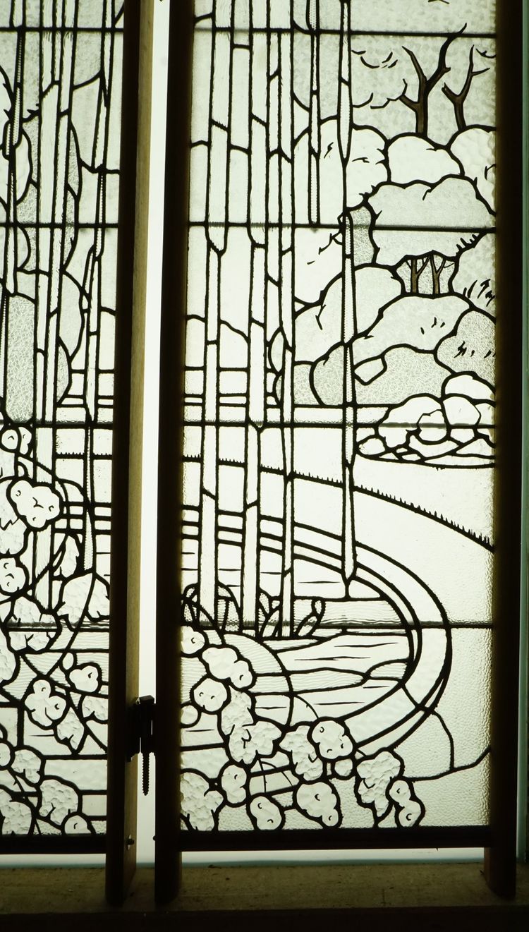 Vitrail - Vitraux - Paravent Art Déco
