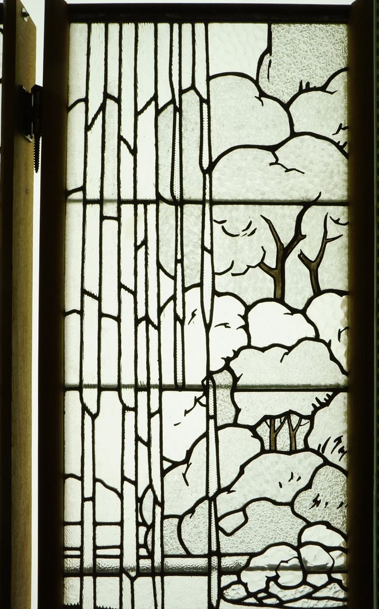 Vitrail - Vitraux - Paravent Art Déco