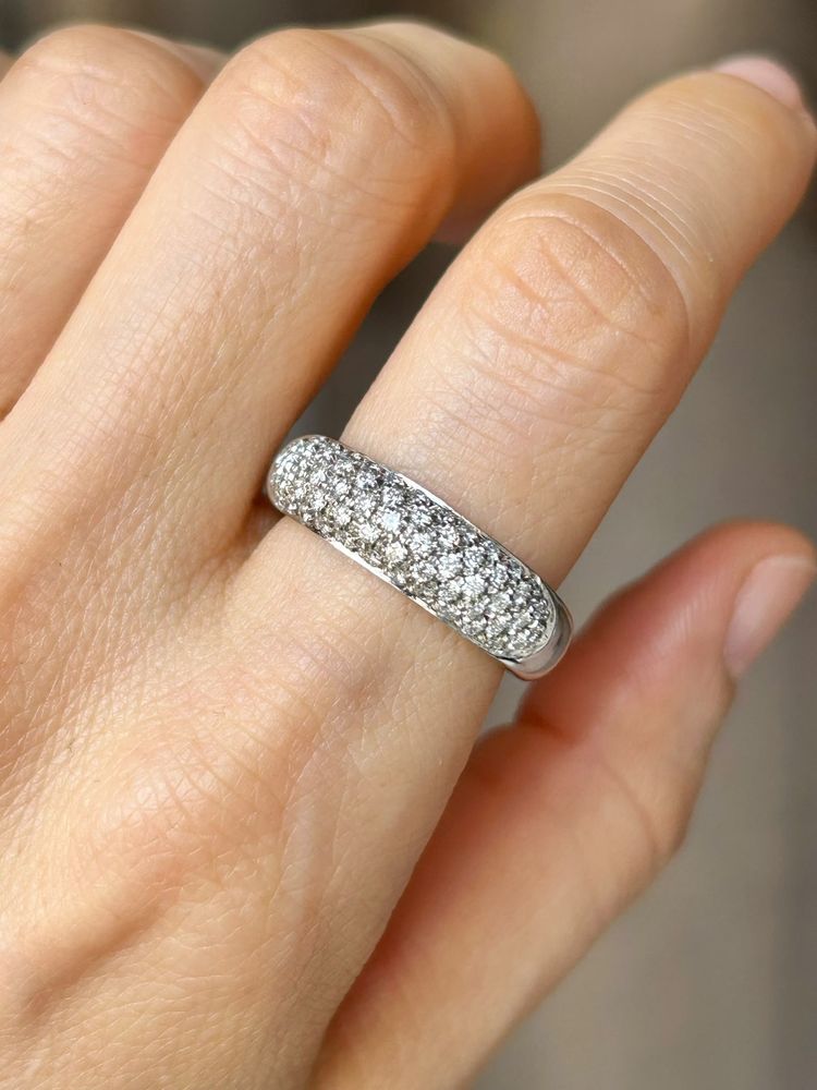 Bague DAMIANI en or blanc 18K et diamants