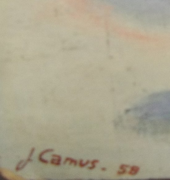 Jacques CAMUS (1893-1971) Komposition.