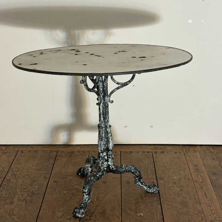 19th-century cast iron side table