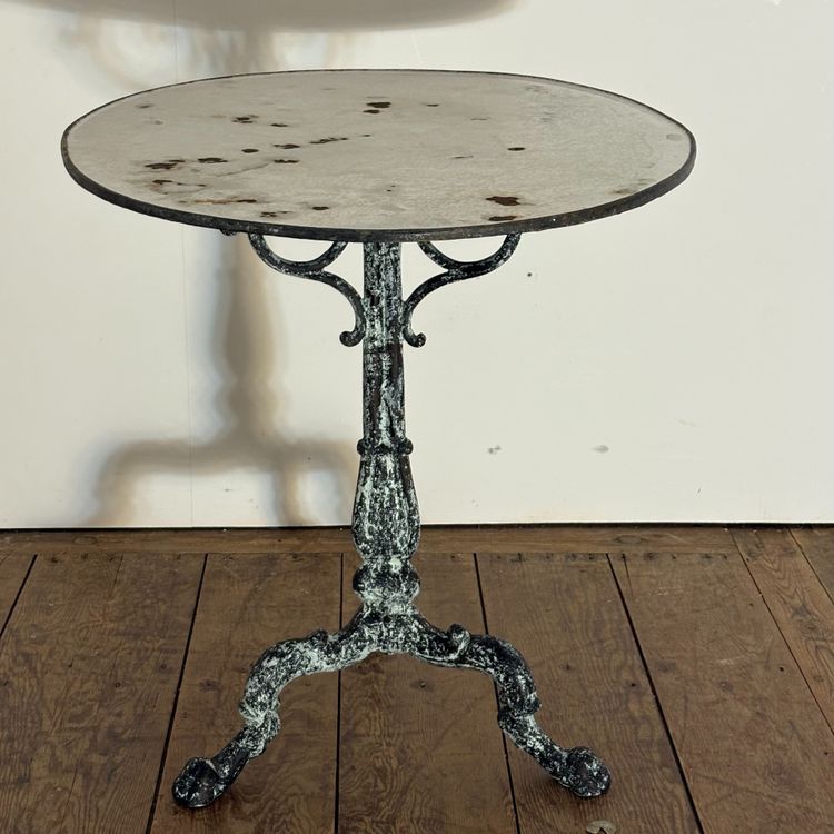 19th-century cast iron side table