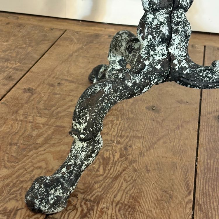 19th-century cast iron side table