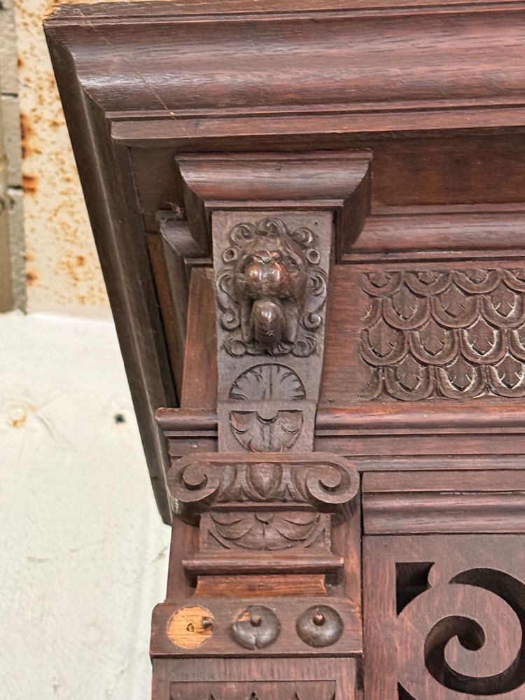 Étagère chêne  ancienne