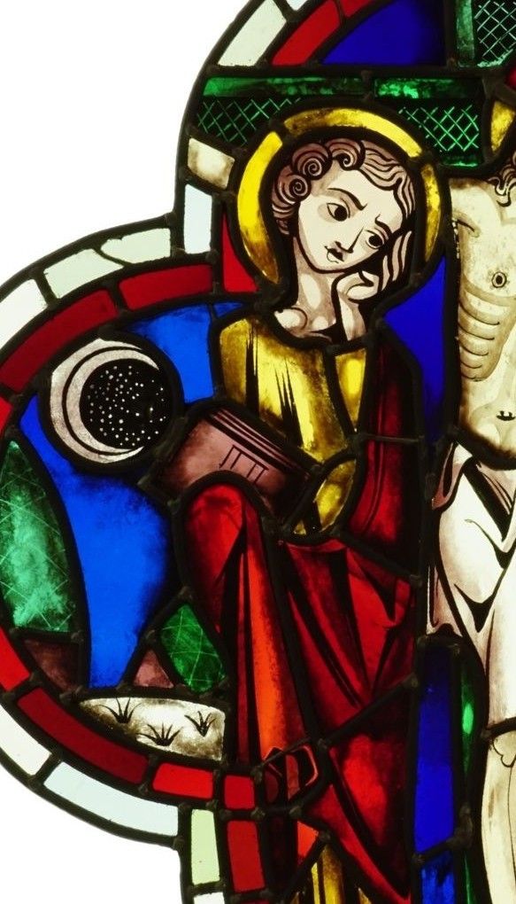 Vitrail quadrilobe – Crucifixion