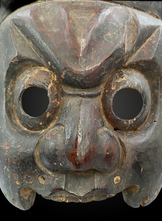 MASQUE de NUO Province de Guizhou, Chine XIXème siècle 