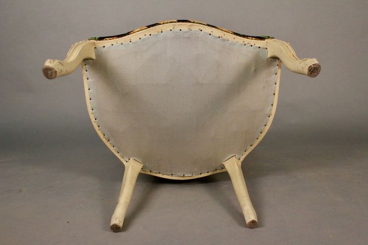 Paire de fauteuils Cabriolet de  style Louis XV