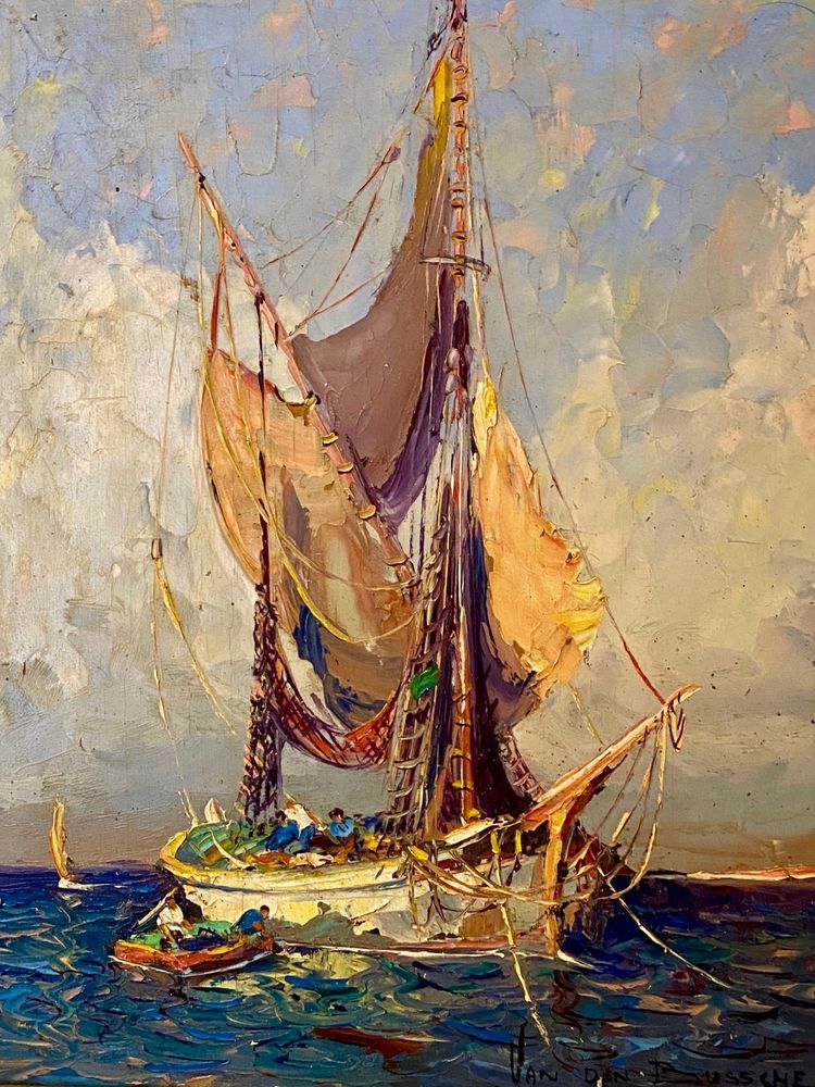 “Tartane” di Fernand Van den Bussche (1892/1975)