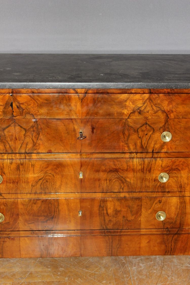 Commode Empire à Demi Colonne , XIXe