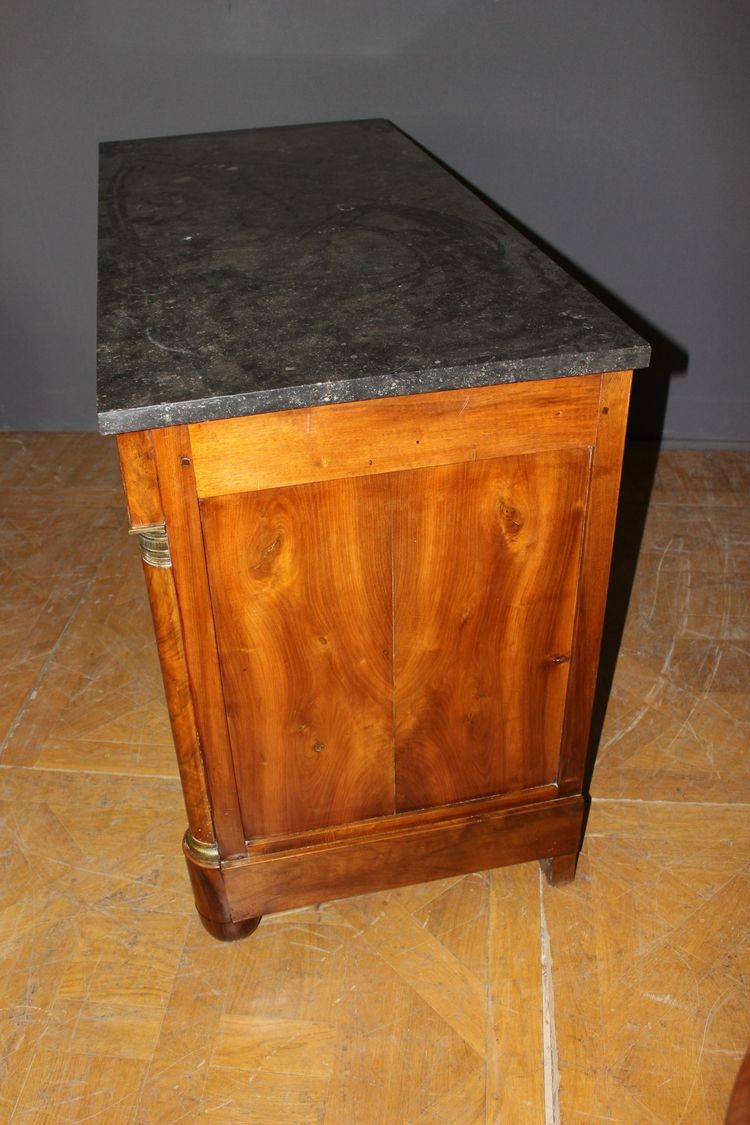 Commode Empire à Demi Colonne , XIXe