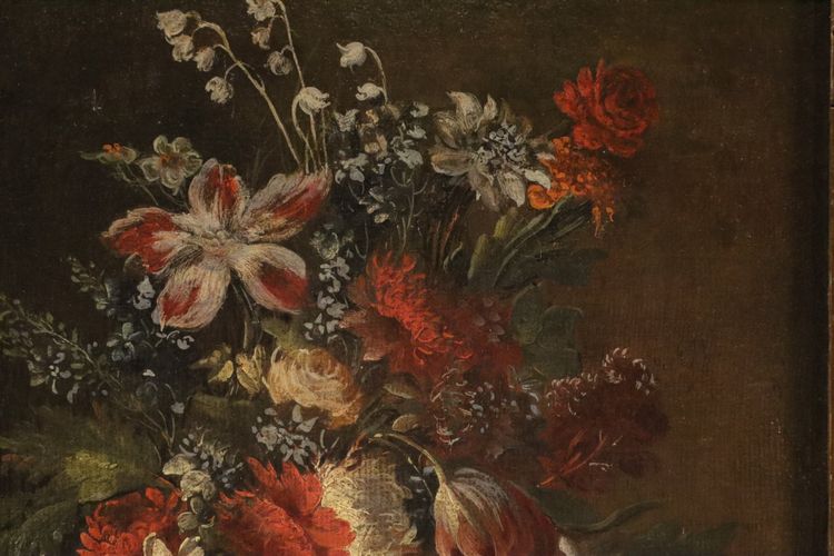 Francesco Lavagna (Neapel, 1684 – 1724) - Ein Paar Blumenstillleben