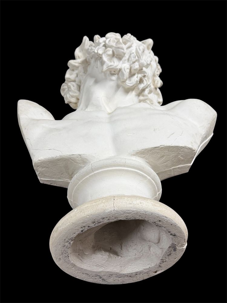 Grand buste de Laocoon moulage en plâtre d’après l’antique début XXème siècle H 72 cm