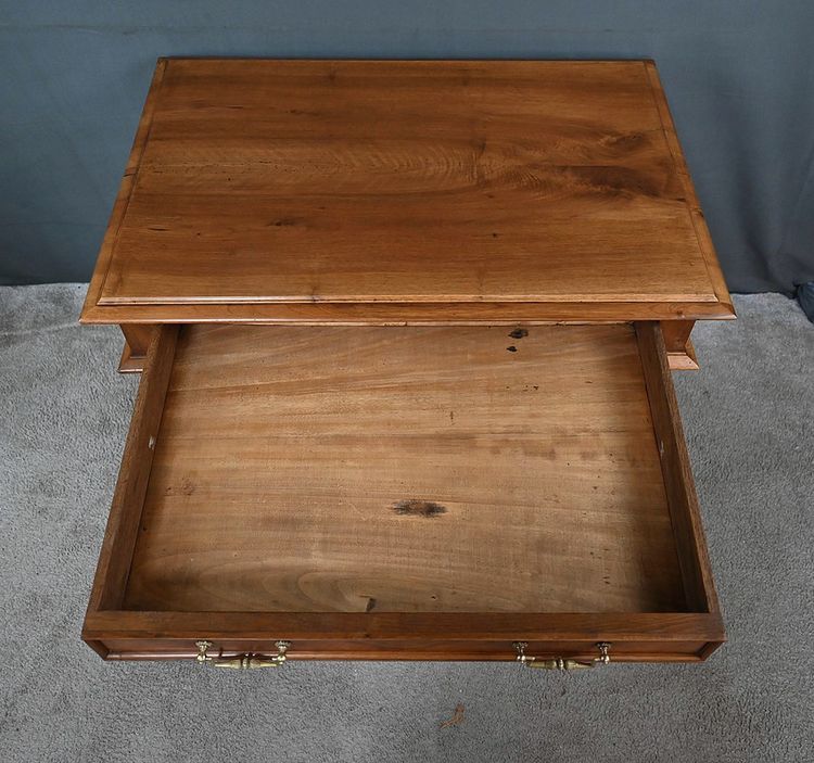 Solid walnut desk, Louis XVI style – 1920