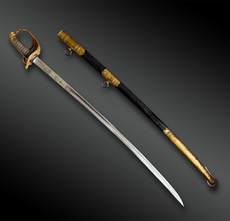 TROOP SABER, Model 1814 / KING'S GUARD SABER, First Model - France