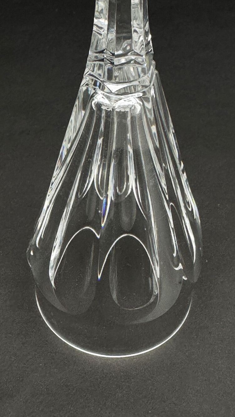 Baccarat, set di 9 flûte da champagne modello Duchesse De Dino