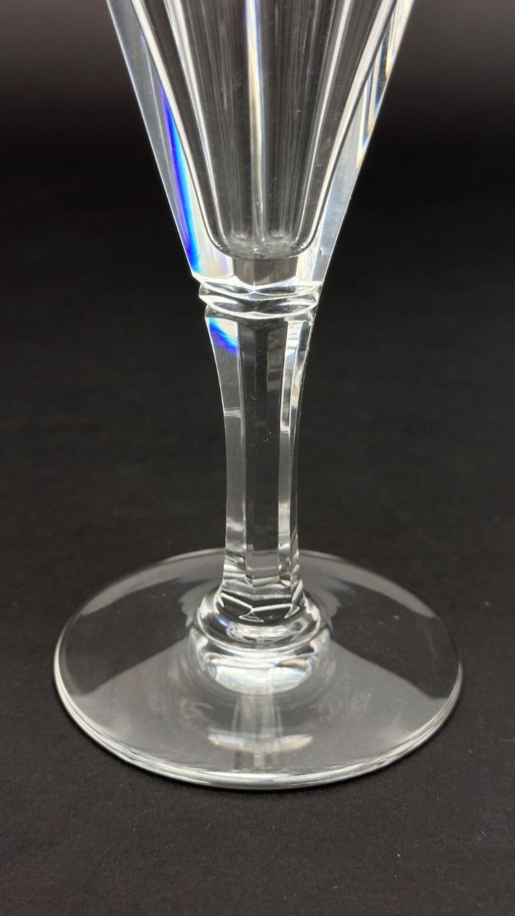 Baccarat, set di 9 flûte da champagne modello Duchesse De Dino