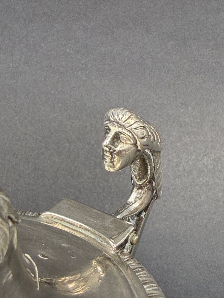 Saliere d'argento "1° gallo"