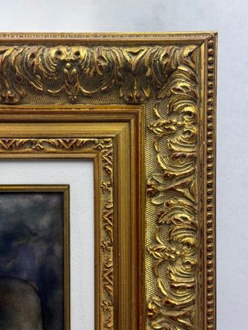 Limoges enamel signed Bonnet – “The Money Changer” after Koninck – large format, 39x45 cm