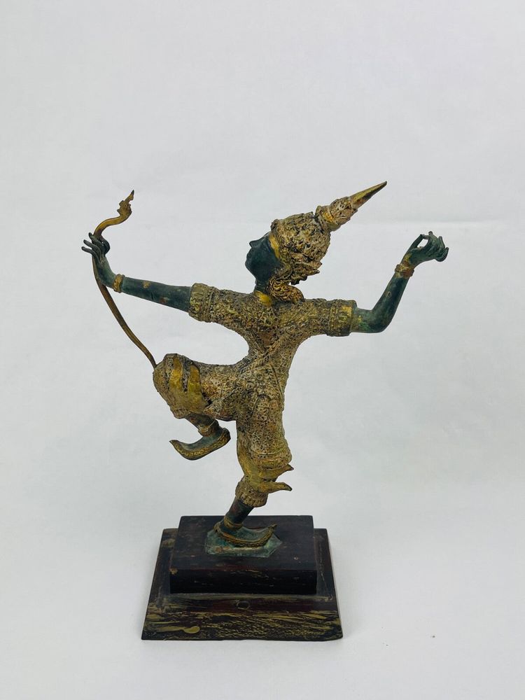 Statue, figurine en bronze Prince Rama