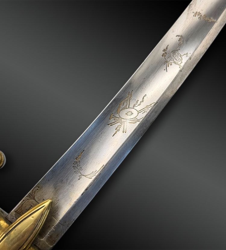 Light Cavalry Officer's SABER, Year IX model - France - Restoration Period