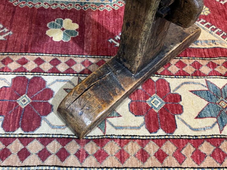 19th-century English monastic oak table