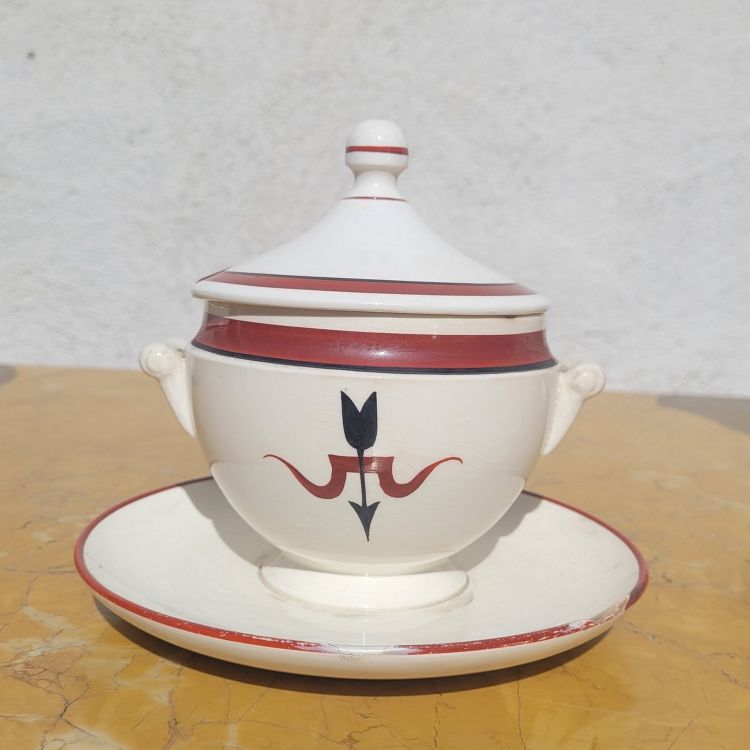 R Ginori / Gio Ponti,  Servizio da tavola in stile Art Déco, XX secolo