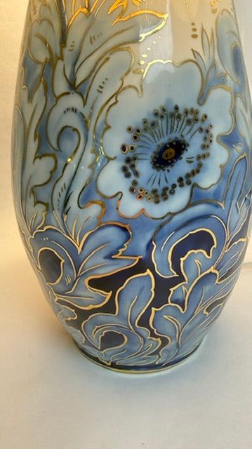 Camille Tharaud, large vase converted into a lamp