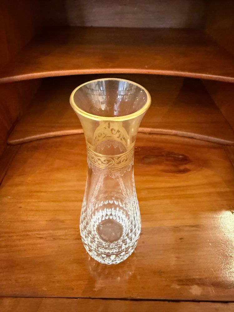 Saint Louis Kristall, Frankreich, Soliflor, Modell „Thistle“, 14,5 cm
