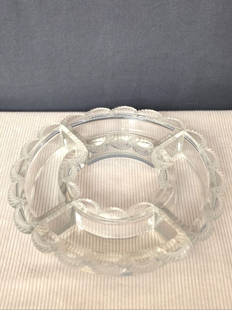 Especially Lalique crystal tableware from France