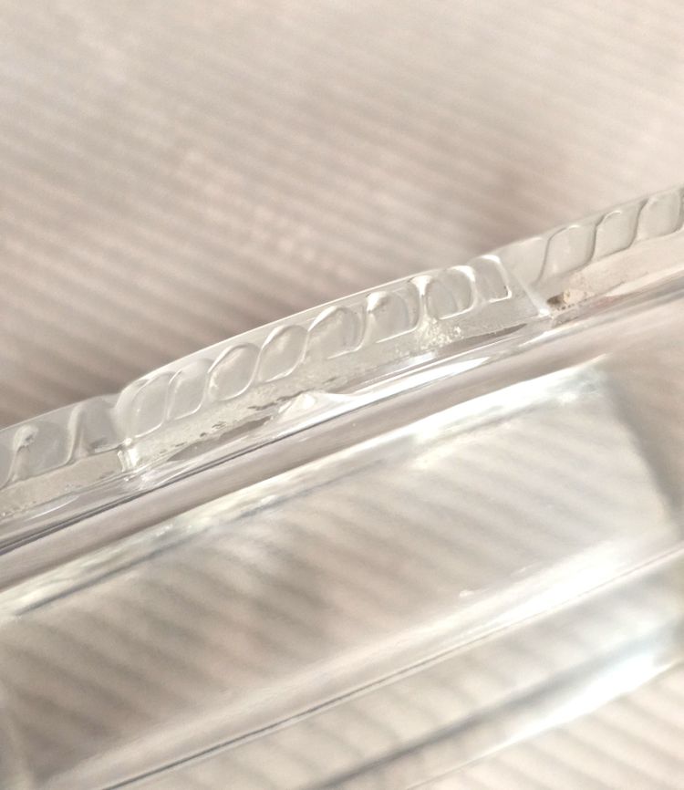 Especially Lalique crystal tableware from France